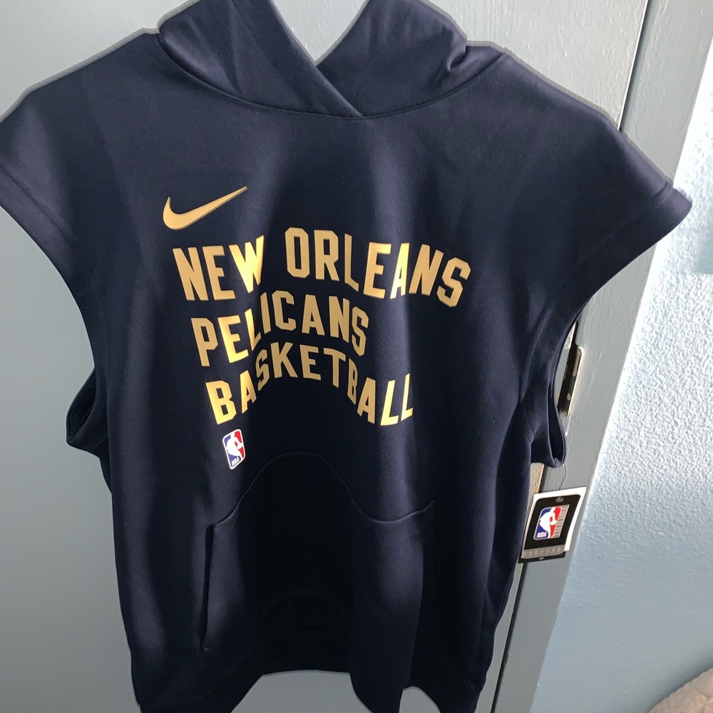 New Orleans Pelicans Hoodie Nike NBA Navy Hoodie